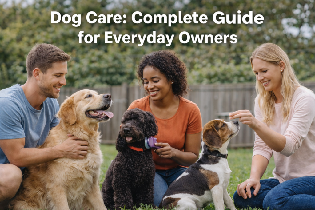 Dog care complete guide for everyday owners