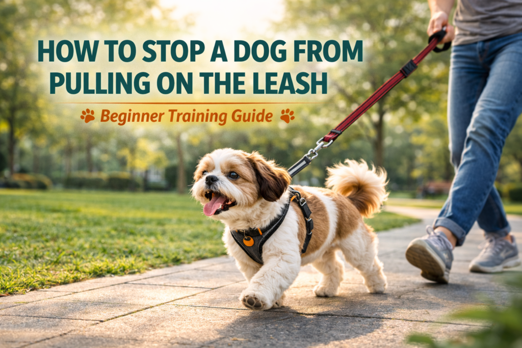 How to Stop a Dog from Pulling on the Leash: A Beginner’s Guide