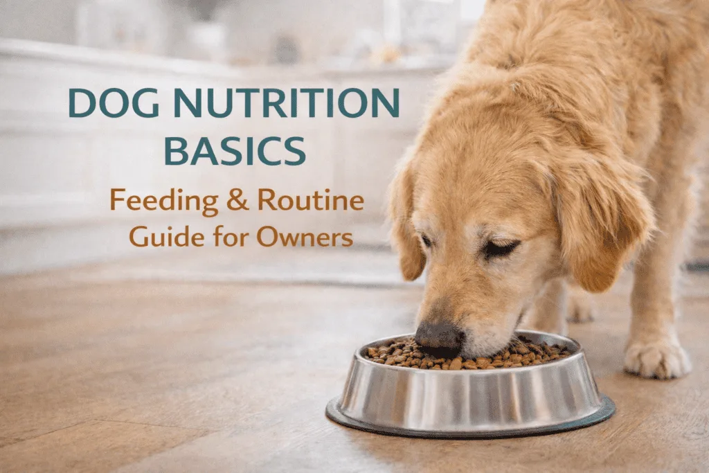 Dog Nutrition Basics: Feeding & Routine Guide for Owners