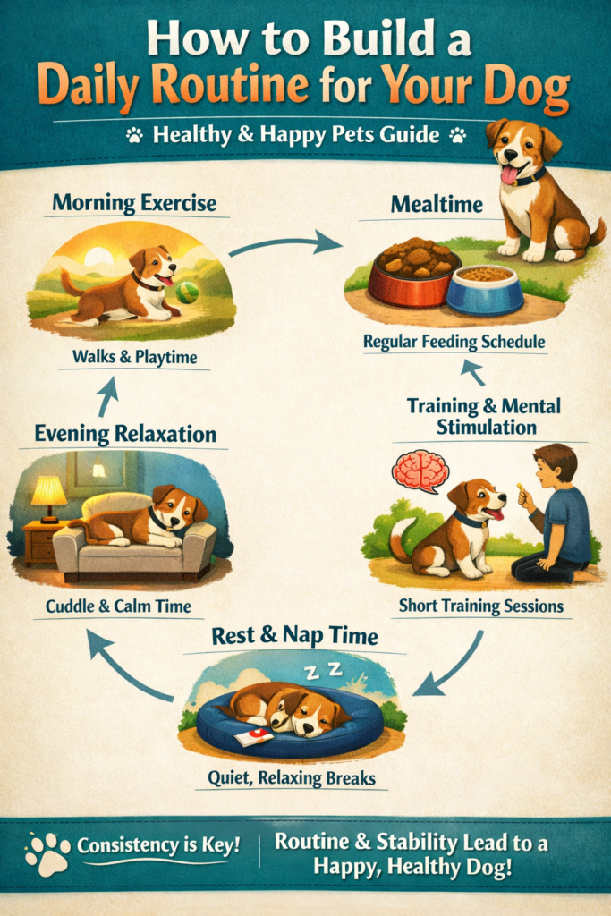 How to Build a Daily Routine for Your Dog (Healthy & Happy Pets Guide)