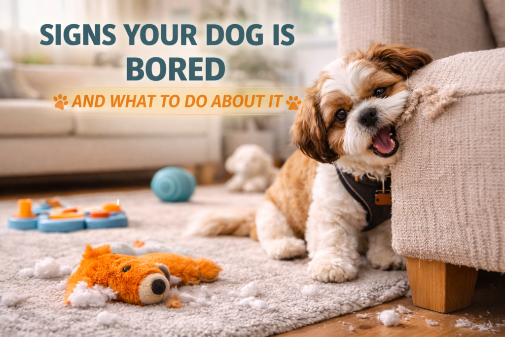 Signs Your Dog Is Bored and What to Do About It