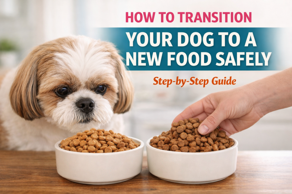How to Transition Your Dog to a New Food Safely