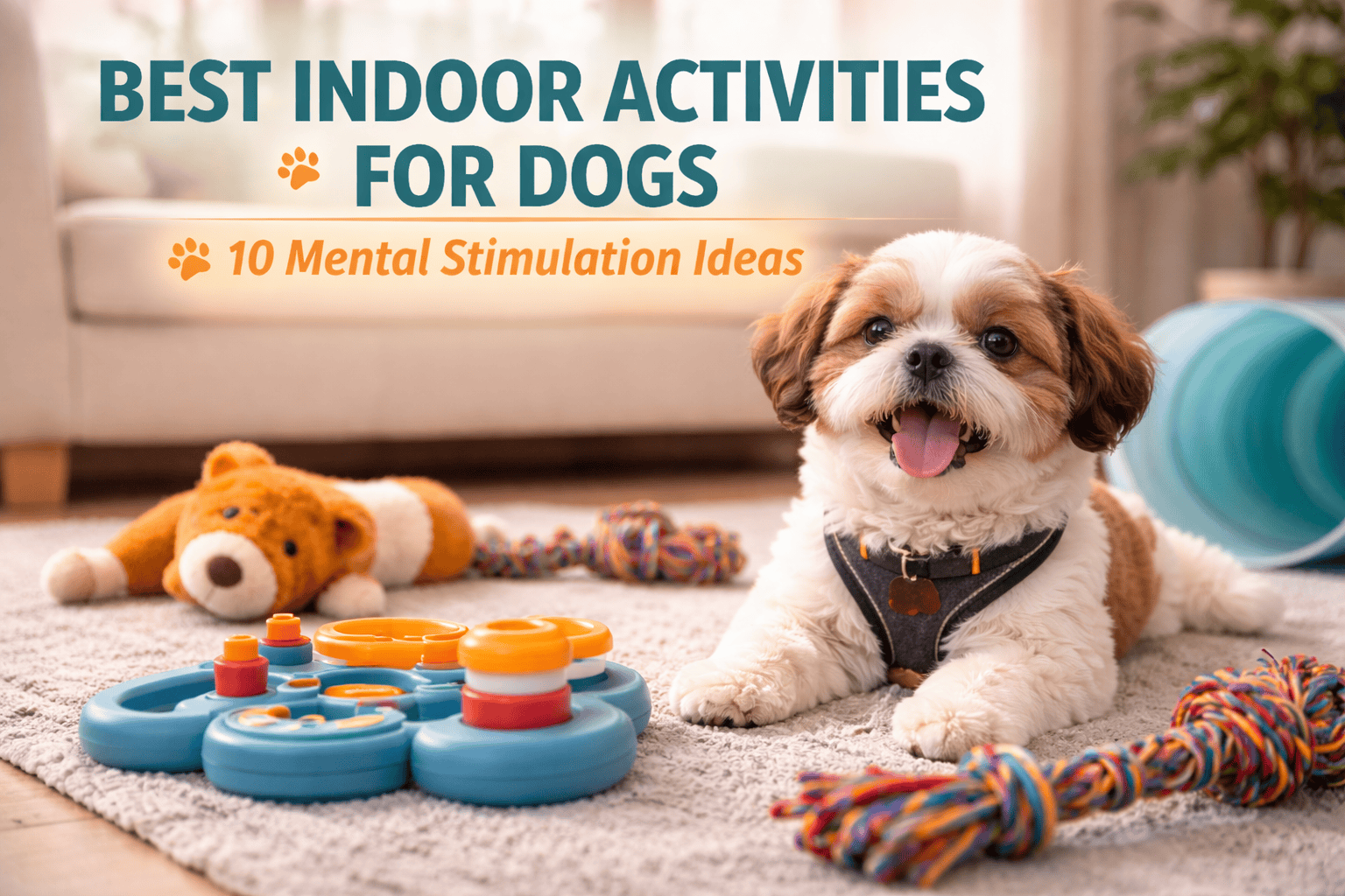 Best Indoor Activities for Dogs 10 Fun Mental Stimulation Ideas
