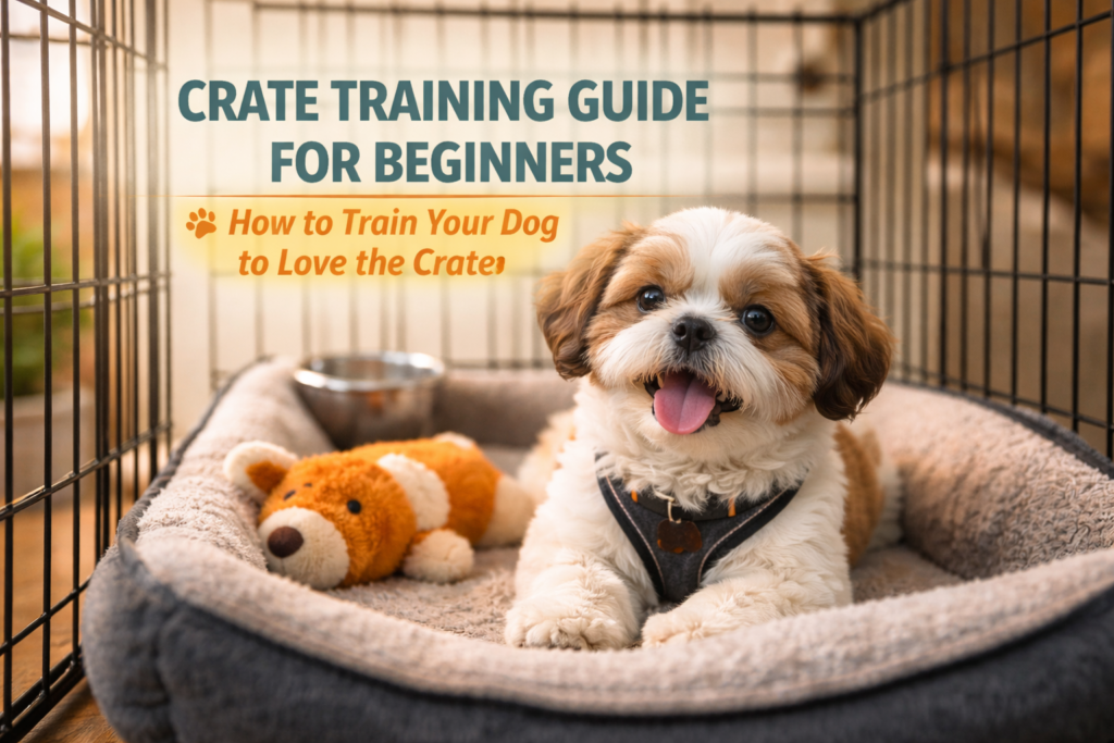 Crate Training Guide for Beginners: How to Train Your Dog to Love the Crate