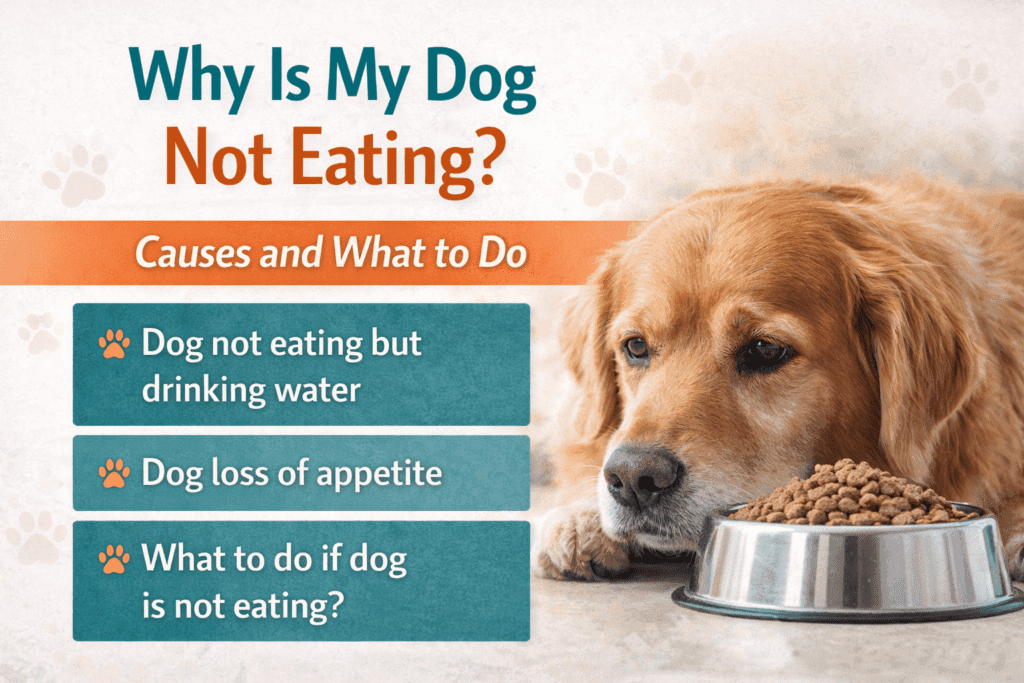 why is my dog not eating ?