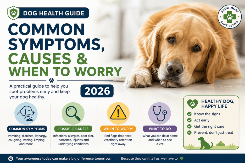 dog health guide common symptoms causes and when to worry
