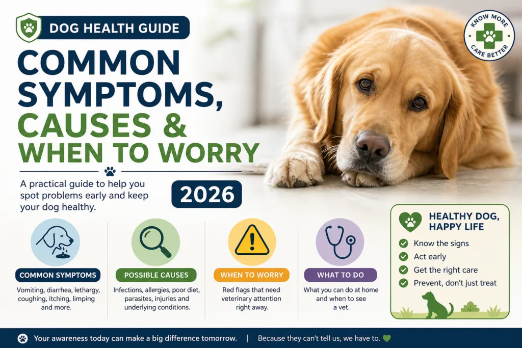 dog health guide common symptoms causes and when to worry
