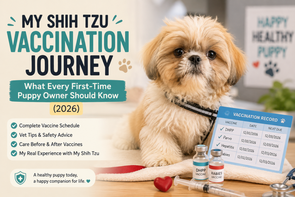 My Shih Tzu Vaccination Journey What Every First-Time Puppy Owner Should Know (2026)