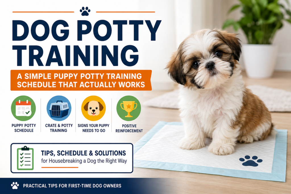 dog potty training guide