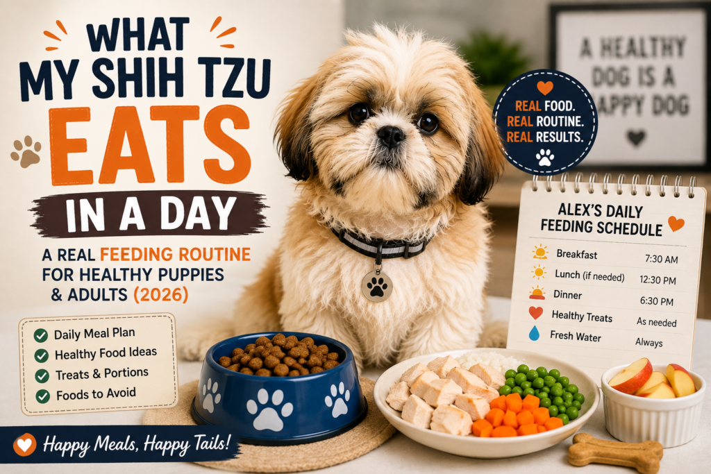 Healthy Shih Tzu Feeding Routine